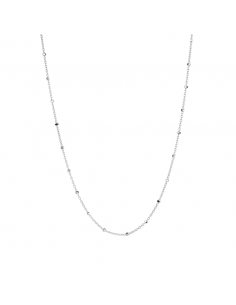 Cadena bolitas de plata de Nube Jewels.