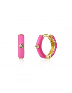 NEON PINK TIFFANY GOLD...