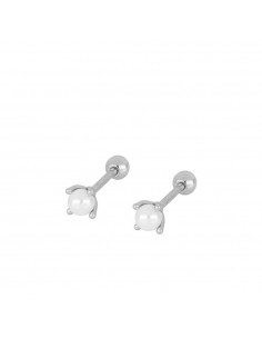 PEARL CHAN SILVER PIERCING