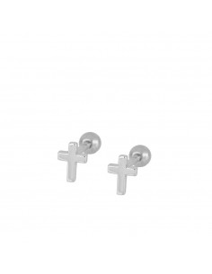 CROSS SILVER PIERCING
