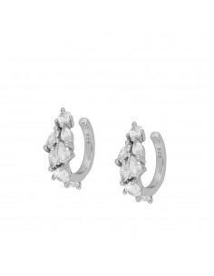RICKY SILVER EAR CUFF