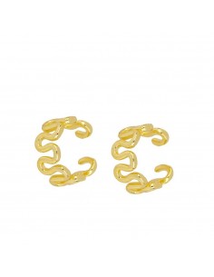 Nausznica damska srebrna firmy Nube Jewels.