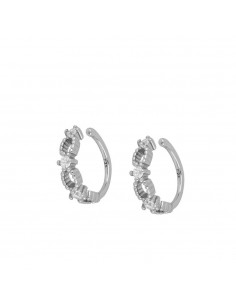 Nausznica damska srebrna firmy Nube Jewels.