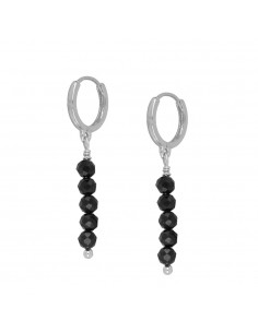 SPINEL VICHY SILVER EARRINGS