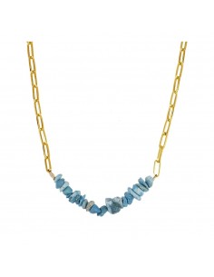 TURQUENITE NOAH GOLD NECKLACE