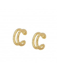 DOUBLE LINE GOLD EAR CUFF