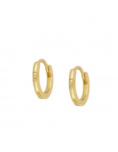 HAPPY SMILE GOLD EARRINGS