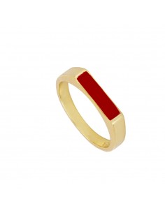 RED JAIME GOLD RING