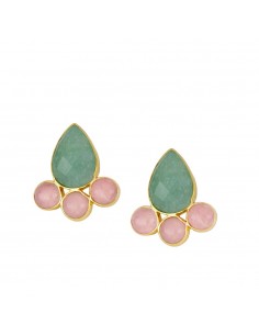 AMAZONITE ROSE CUARTZ LUKE...