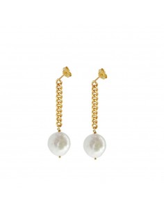 PEARL MARSELLA GOLD EARRINGS