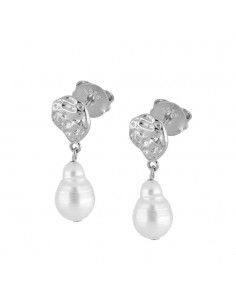 PEARL COMTÉ SILVER EARRINGS