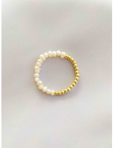 PEARL DONATELLO GOLD RING