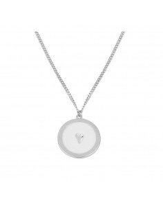 WHITE SHE SILVER NECKLACE