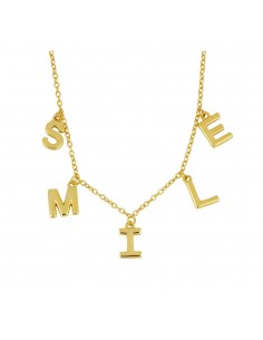 SMILE GOLD NECKLACE