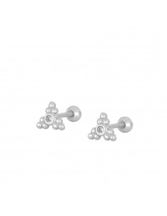 PIRAMIDE SILVER PIERCING