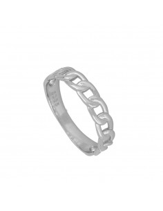 PLAIN CHAIN SILVER RING
