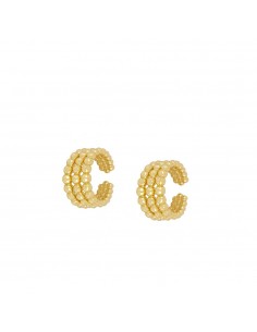 BUBBLE GOLD EAR CUFF