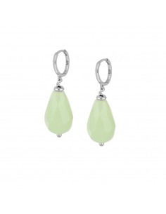 GREEN ANA SILVER EARRINGS