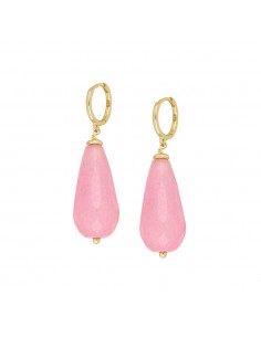 PINK MEL GOLD EARRINGS