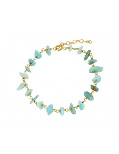 Bransoletka z kamieni naturalnych damska. Biżuteria srebrna marki Nube Jewels. Bransoletka z minerałów.