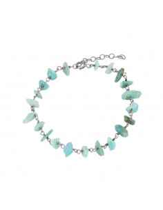 Bransoletka z kamieni naturalnych damska. Biżuteria srebrna marki Nube Jewels. Bransoletka z minerałów.