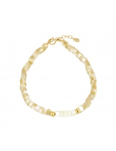 SÍ BEIGE GOLD BRACELET