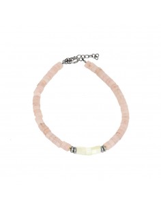 SÍ PINK SILVER BRACELET