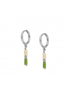 GREEN & BEIGE ELIA SILVER...