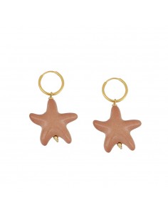 BEIGE HI GOLD EARRINGS
