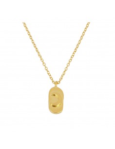 MEL MOON GOLD NECKLACE