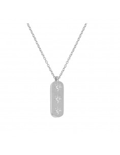 MELANY SILVER NECKLACE