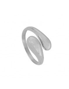 AMBER SILVER RING
