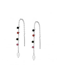 CONA SILVER EARRINGS