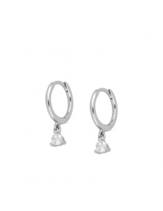 DROP SILVER EARRINGS