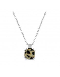 ZEBRA SILVER NECKLACE