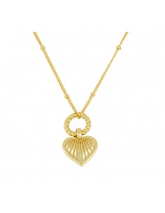CORAZÓN GOLD NECKLACE