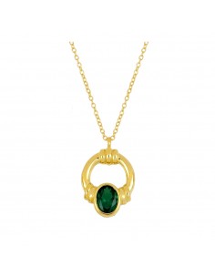 GREEN MONROE GOLD NECKLACE