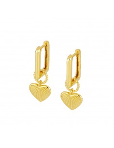 CORAZÓN GOLD EARRINGS