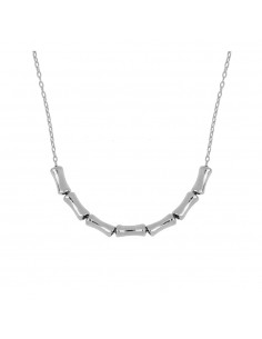 Collar de plata liso. Collar de plata para mujer. Comprar collar de plata para mujer.