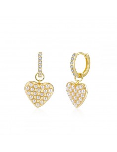 PEARL BEA GOLD EARRINGS